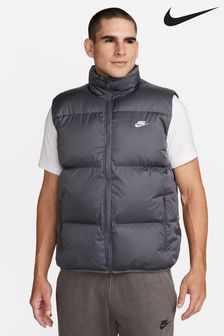 Nike Grey Sportswear Primaloft Padded Gilet (T82699) | €77