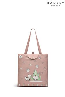 Radley London Prairie Pink Superlite Gnome Foldaway Bag (T83544) | ₪ 75