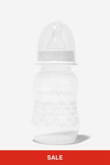 Baby Logo Print Bottle in White (T83944) | €68.50
