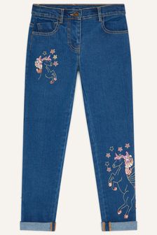 Monsoon Blue Embellished Unicorn Jeans (T84227) | ₪ 116 - ₪ 135