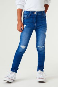 Bright Blue Distressed Regular Fit Skinny Jeans (3-16yrs) (T84230) | €17.50 - €24
