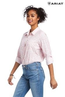 Ariat Pink VentTek Long Sleeve Shirt (T84309) | €34