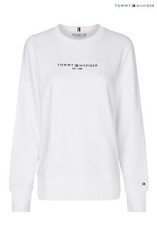 Tommy Hilfiger White Hilfiger Sweatshirt (T84355) | $227