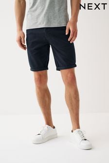 Mornarsko modra - Chino kratke hlače s 5 žepi Motionflex (T84399) | €10