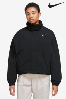 Nike Black Woven High Loft Fleece Lined Jacket (T84445) | €65