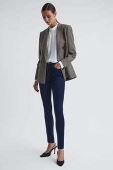 Indigo - REISS Lux Skinny-Jeans mit mittelhohem Bund (T84661) | 128 €