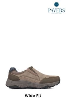 Pavers Wide Fit Slip-On Shoes (T84691) | $69