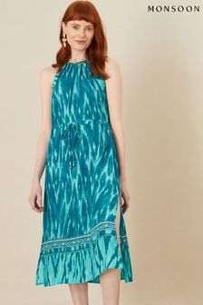 Monsoon Blue Ikat Print Cami Dress (T84748) | 81 €