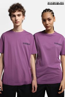 Napapijri Purple Sella Short Sleeve T-Shirt (T85118) | ₪ 140