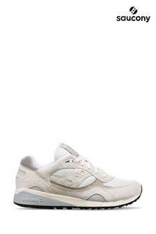 Saucony Shadow 6000 White Trainers
