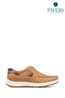 Pavers Casual Lace-Up Boat Shoes (T85233) | $58