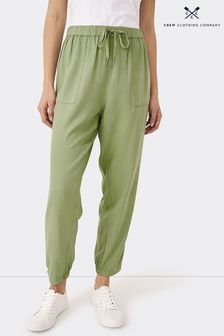 Crew Clothing Company Light Green Relaxed Casual Trousers (T85251) | €30