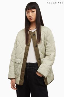 AllSaints Cream Foxi Liner Jacket (T85346) | kr3 640