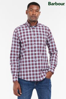 Barbour® Red Mens Foxlow Tailored Shirt (T85816) | 456 SAR