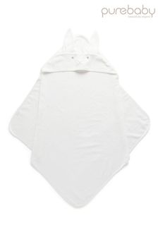 Purebaby Cream Vanilla Bunny Hooded Towel (T85830) | 1,132 UAH