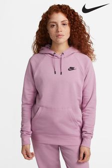 Violett - Nike Essential Kapuzensweatshirt aus Fleece (T85861) | 74 €