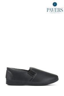黑色 - Pavers 男裝寬大剪裁拖鞋 (T86039) | HK$288