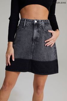 Calvin Klein Jeans Black A-Line Utility Mini Skirt (T86226) | 114 €