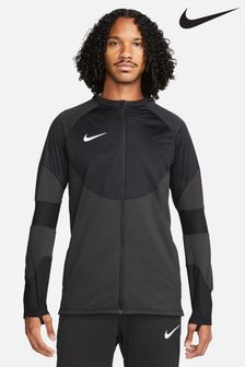 Negro - Camiseta deportiva con cremallera Strike Winter Warrior Drill de Nike (T86290) | 125 €
