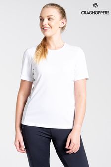 Craghoppers White NosiLife Candella SS Top (T86703) | 40 €