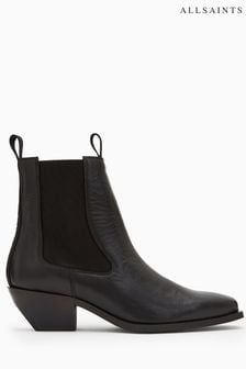 AllSaints Black Vally Boots (T87444) | $394