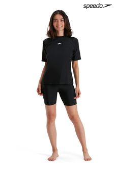 T-shirt Speedo noir anti-UV à manches courtes (T87493) | €32