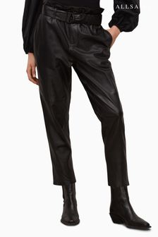 AllSaints Black Orsen Trousers (T87870) | €381