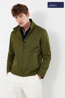Joules Green Cotton Harrington Jacket (T88419) | $115