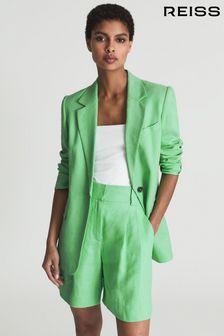 Reiss Green Gracey Single Breasted Blazer (T89335) | €186