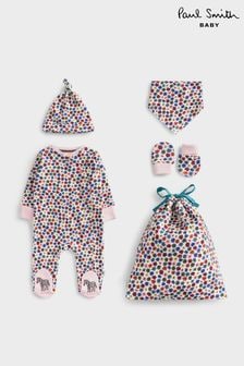 Paul Smith Baby Girls Floral Sleepsuit Gift Set (T89511) | €78