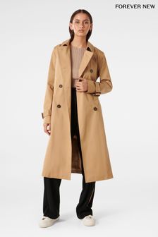 Forever New Animal Jacinta Classic Trench Coat (T89517) | €165