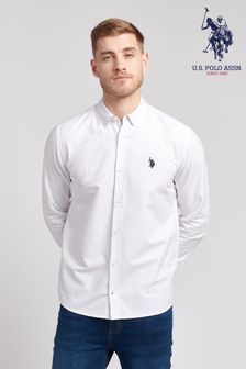 U.s. Polo Assn. Formelles Popeline-Hemd, Weiß (T89551) | 67 €