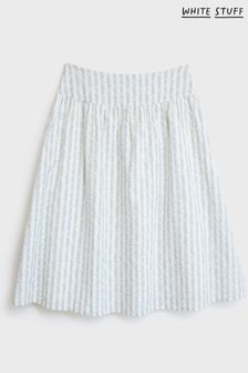 White Stuff Claudia White Tiered Cotton Skirt (T89742) | €83