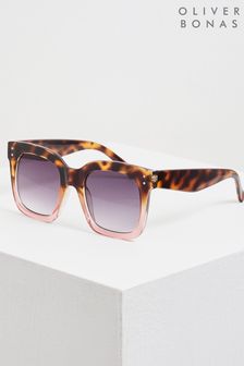 Oliver Bonas Pink Ombré Faux Sunglasses (T89898) | $39