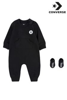 Converse Black Baby Pramsuit (T90484) | €17