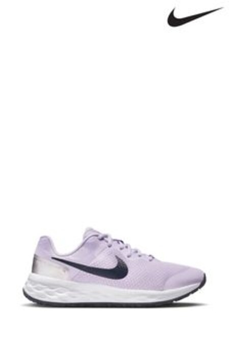Mov - Pantofi sport pentru tineri Nike Revolution 6 (T90682) | 239 LEI