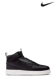 Nike Black Court Vision Mid Trainers (T90734) | 101 €