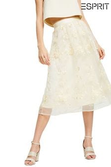 Сетчатая юбка с цветочной отделкой Esprit Ice (T90838) | €159