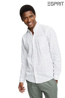 Esprit White Printed Shirt (T90904) | ₪ 233