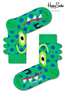 Happy Socks Kids Green Standout Crocodile Socks (T91024) | €11.50