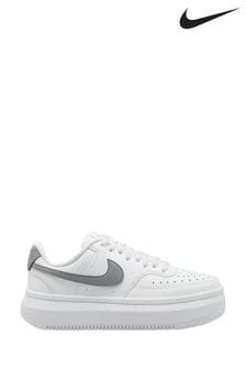 Белый - Кроссовки на платформе Nike Court Vision Alta (T91099) | €94