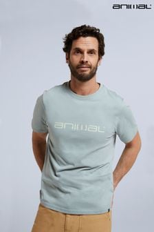 Голубой - Мужская футболка из органического хлопка Animal Classico (T91169) | €27