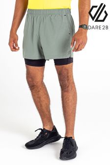 Dare 2b Green Recreate II Two-In-One Gym Shorts (T91666) | €44