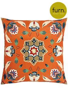 furn. Orange Folk Flora Water Resistant Outdoor Cushion (T91725) | EGP646