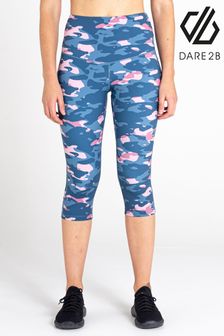 Dare 2b Pink Influential 3/4 Recycled Running Leggings (T91849) | 59 zł