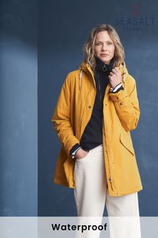 Желтый - непромокаемая куртка Seasalt Cornwall River Sea (T92283) | €113