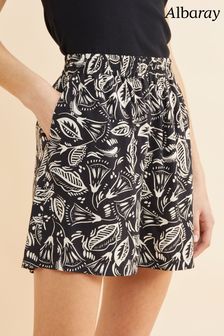 Albaray Black Woodblock Shorts (T92309) | €27
