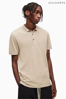 Allsaints Reform Kurzärmeliges Polo-Shirt, Natur (T93518) | 87 €