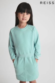 Reiss Aquamarine Jamie Junior Jersey Sweater Dress (T93970) | €49