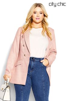 City Chic Pink Elizabeth Jacket (T94184) | 47 €